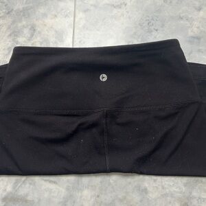 Black High-Waisted Biker Shorts